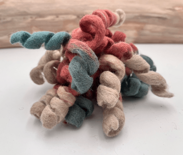 Tactile Funky Felted CatNip Spring