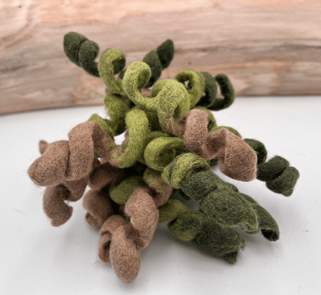 Tactile Funky Felted CatNip Spring